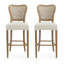 Tabouret de bar (ensemble de 2)