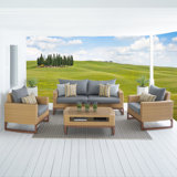 Milana Outdoor 4 - Piece Conversation Set