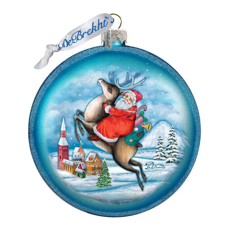 Ornement boule de Noël Holiday Splendor