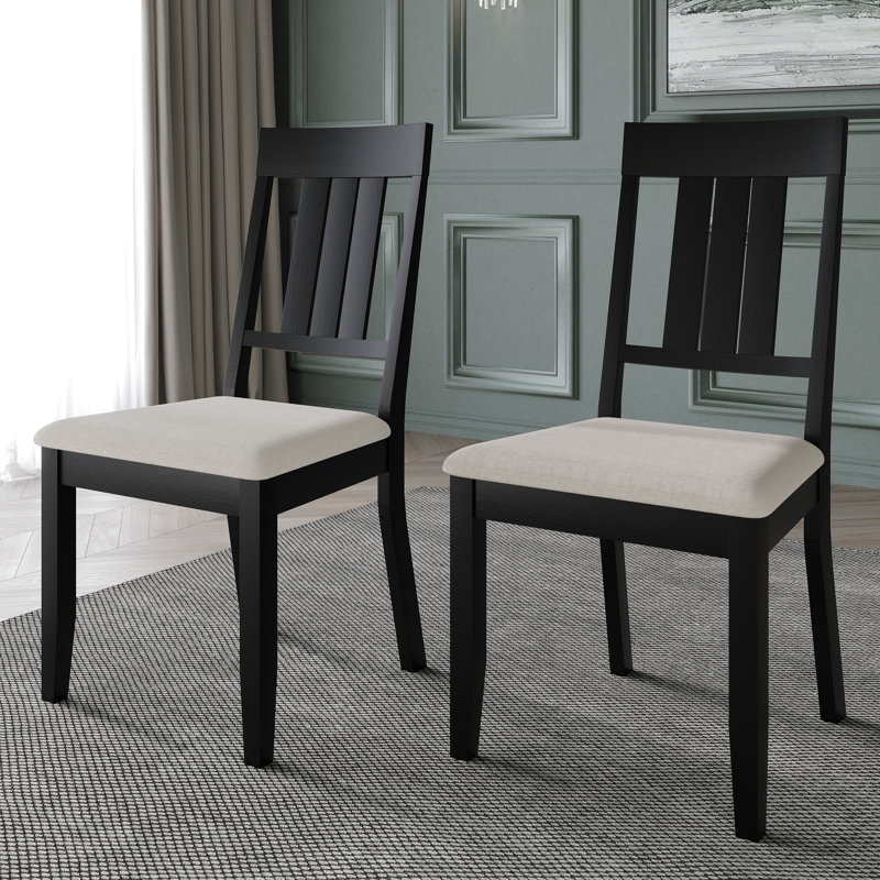 Chaise Ocossio, Noir