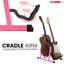 Support de guitare double 5 cœurs avec cadre en mousse souple et accoudoirs en caoutchouc antidérapant pour basse électrique-103978266