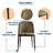 Larenzo 18.7'' H Upholstered Metal Side Chair-484801014