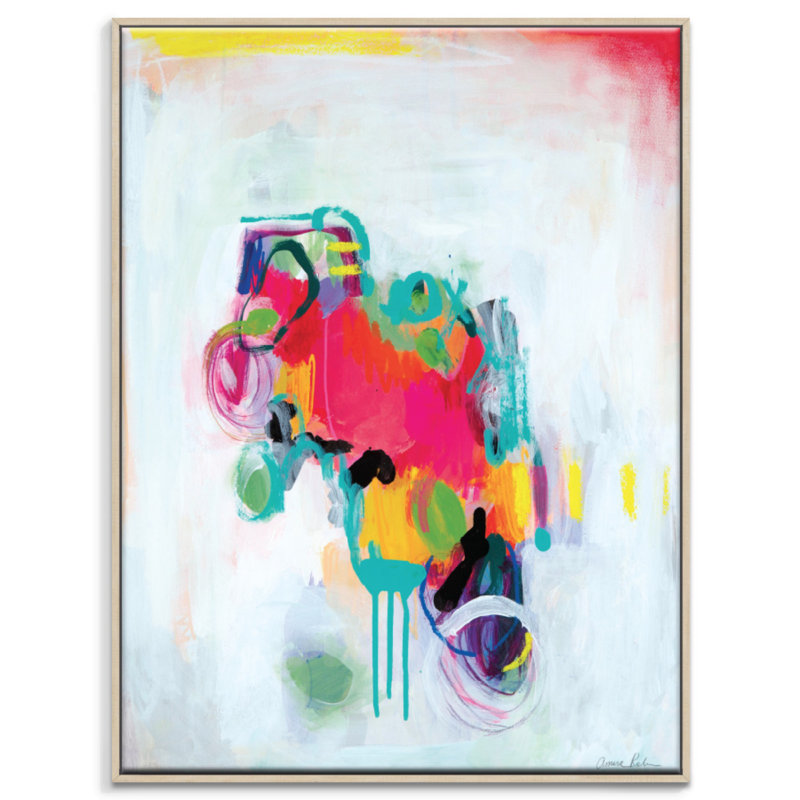 Wabi Sabi Love by Amira Rahim - Print on Canvas, Timber, 51cm H x 41cm W