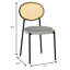 Chaise d'appoint de salle à manger Dannea-925248282
