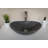 Eden Bath 13'' Gray Stone Oval Bathroom Sink