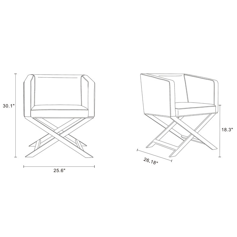 Fauteuil Hollywood, Orange