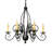 Decourcey 6 - Light Dimmable Empire Chandelier