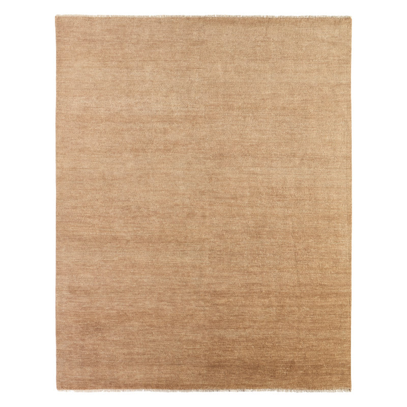 SAGA Hand Knotted Wool Area Rug, Rectangle 8' x 10'