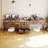 Writing Desk With 6-tier Fabric Drawers,home Office Desk With Reversible Design,modern Corner Desk With Solid Structure-871923621