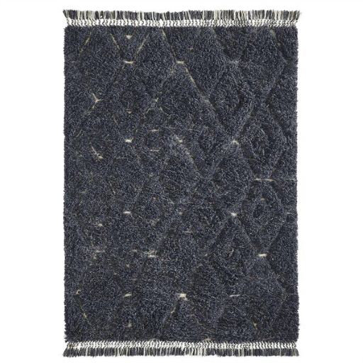Roonem Area Rug in Blue, Rectangle 5' x 7'