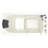 59.5'' x 29.75'' Walk-in Fiberglass Bathtub with Faucet-36657695-36670734