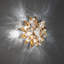 Rhapsodie 1 Light Crystal LED Wall Sconce