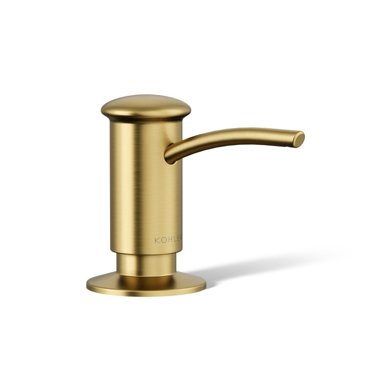 Contemporary Design Refillable Soap Dispenser, Lotion Dispenser for Bathroom or Kitchen