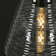 1-Light Matte Black Single Geometric Pendant with Clear Glass