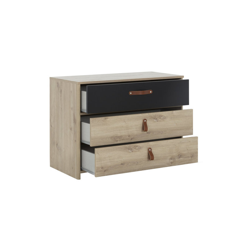 Rockwood 85cm W 3 - Drawer Chest of Drawers