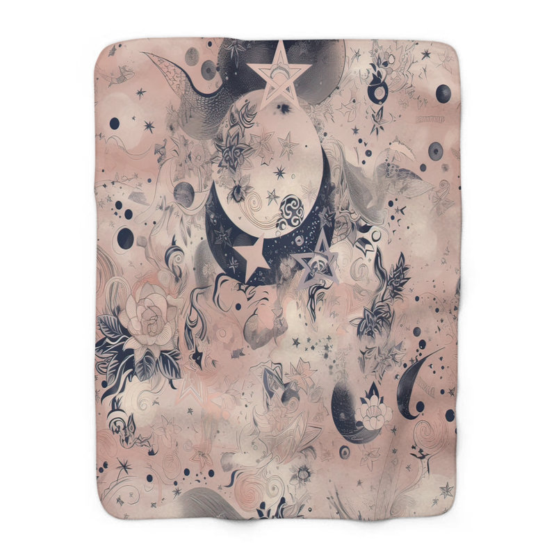 Couverture Dreamy Zodiac Constellations, Lit simple