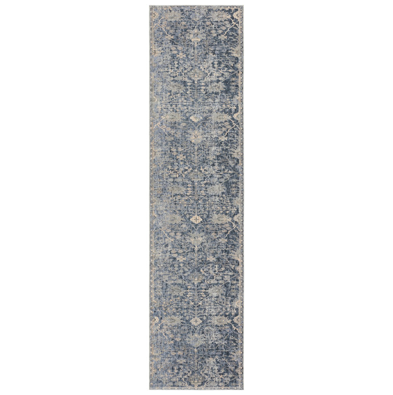 Tapis bleu Devoria, Tapis de couloir 3 pi x 12 pi