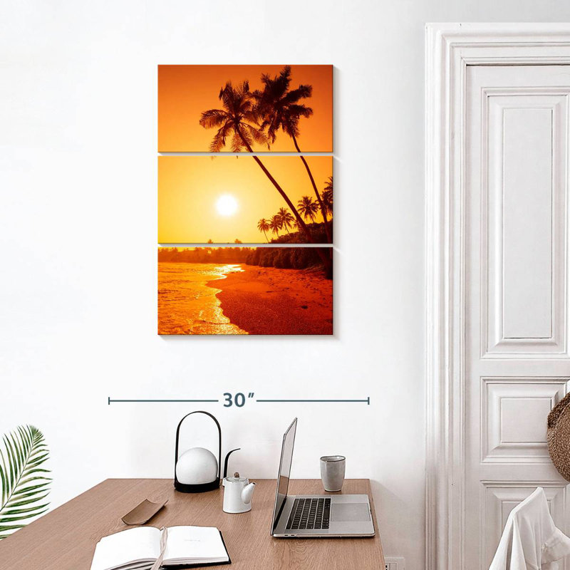 Gillard Summer Sunset, 32" H x 20" W