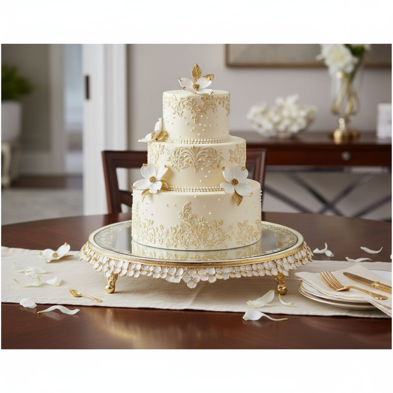 Dogwood Cake Stand
