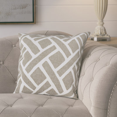 Martinique Printed Cotton Throw Pillow Covers - Decorative Pillow Covers