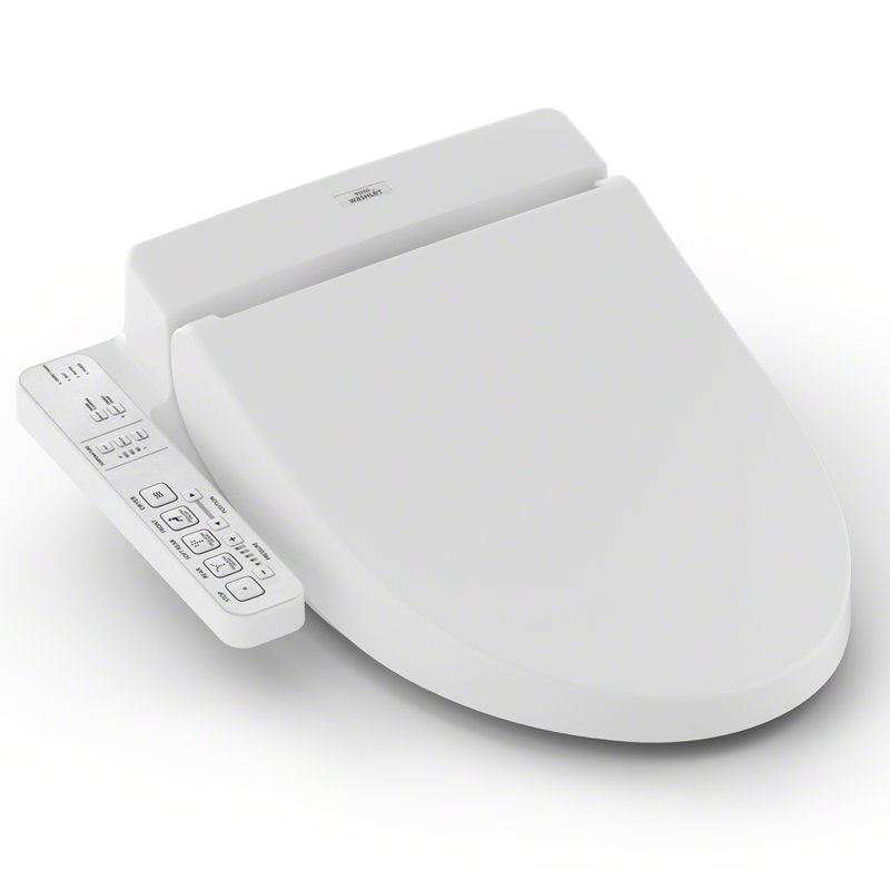 Washlet® Round Toilet Seat Bidet, Cotton