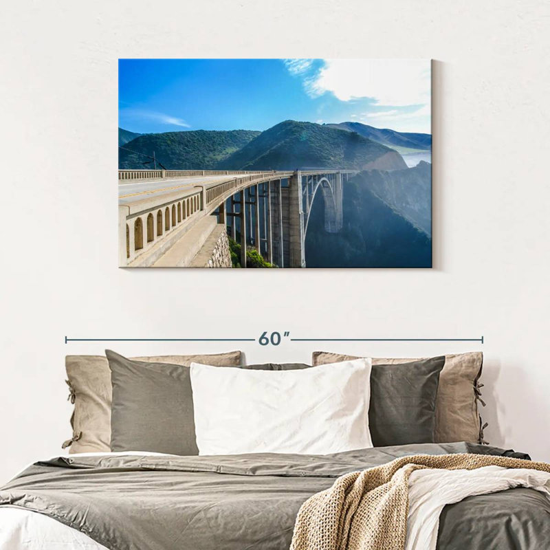 Lilie Scenic Bixby Arch Bridge, 30" H x 45" W