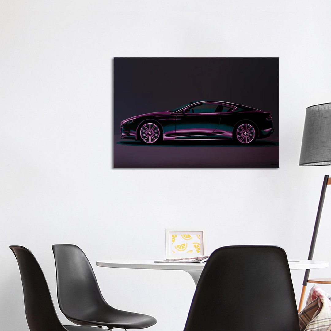 Aston Martin DBS V12 2007 by Paul Meijering - Graphic Art on Canvas
