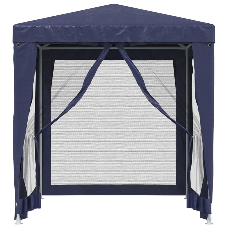 Allieana 2m x 2m Iron Party Tent, Blue, Blue