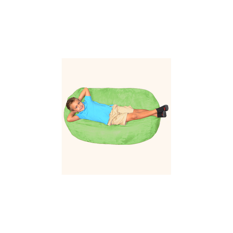 Breton Bean Bag Chair & Lounger, Lime