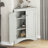 Triangle Storage Cabinet, Separate Bathroom Kitchen Cabinet-1957571937