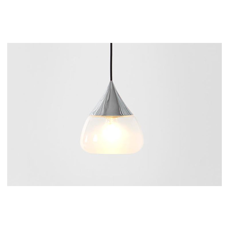 Mist 1 - Light Pendant, 8.2" H x 7.1" W x 8.3" D, Chrome