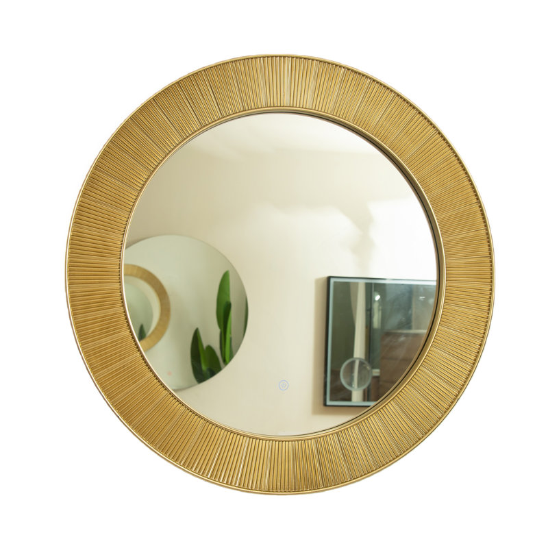 Miroir 31 po Cyclis, Doré/argent