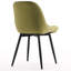 Chaise d'appoint rembourrée en similicuir Chardee-563054729