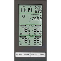 Ambient Weather WS-5000 Ultrasonic Professional Smart Weather Station &  Thermo Hygrometer