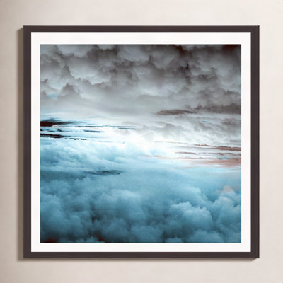 Glacier Painted Clouds by Caleb Troy