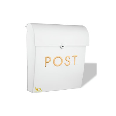 Buecker Aluminum Wall Mounted Post Box