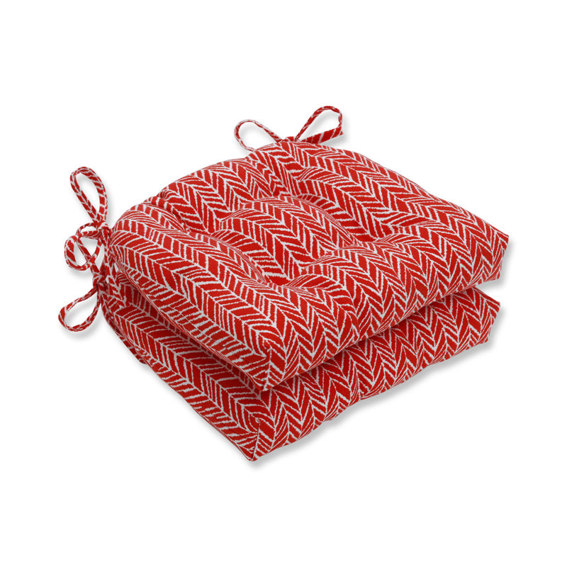 Coussin de chaise Dett, L 17,5 po, Jaune d'œuf