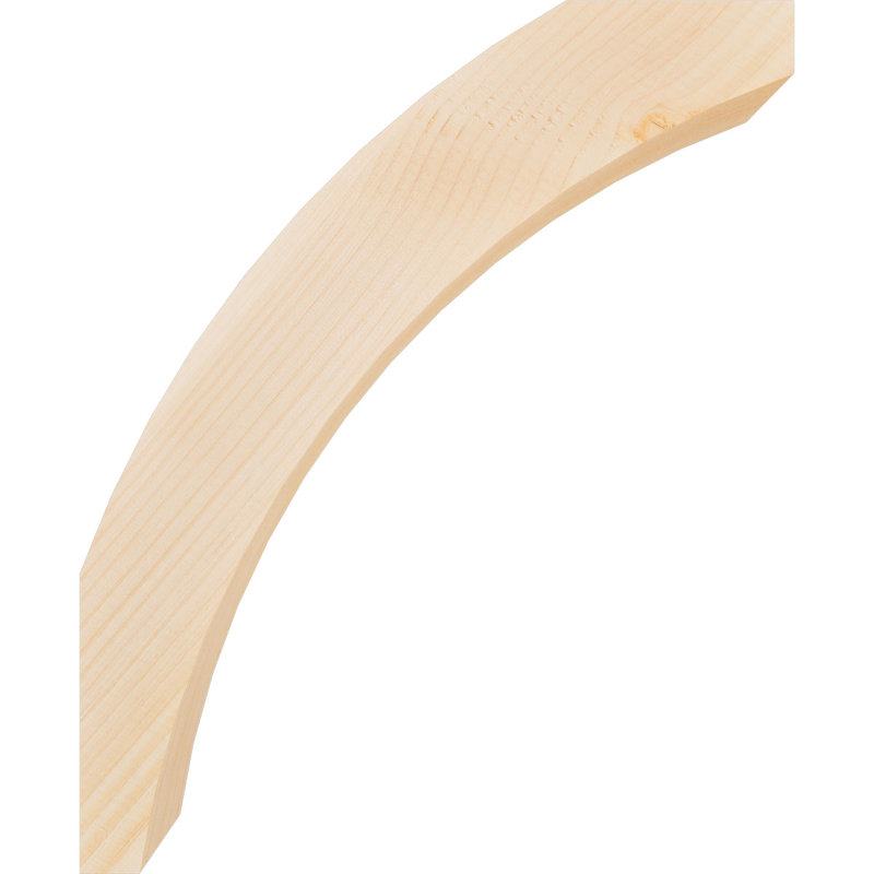 Genouillère Thorton, Sapin Douglas de 3 1/2 po (lisse), 18 po X P 22 po H
