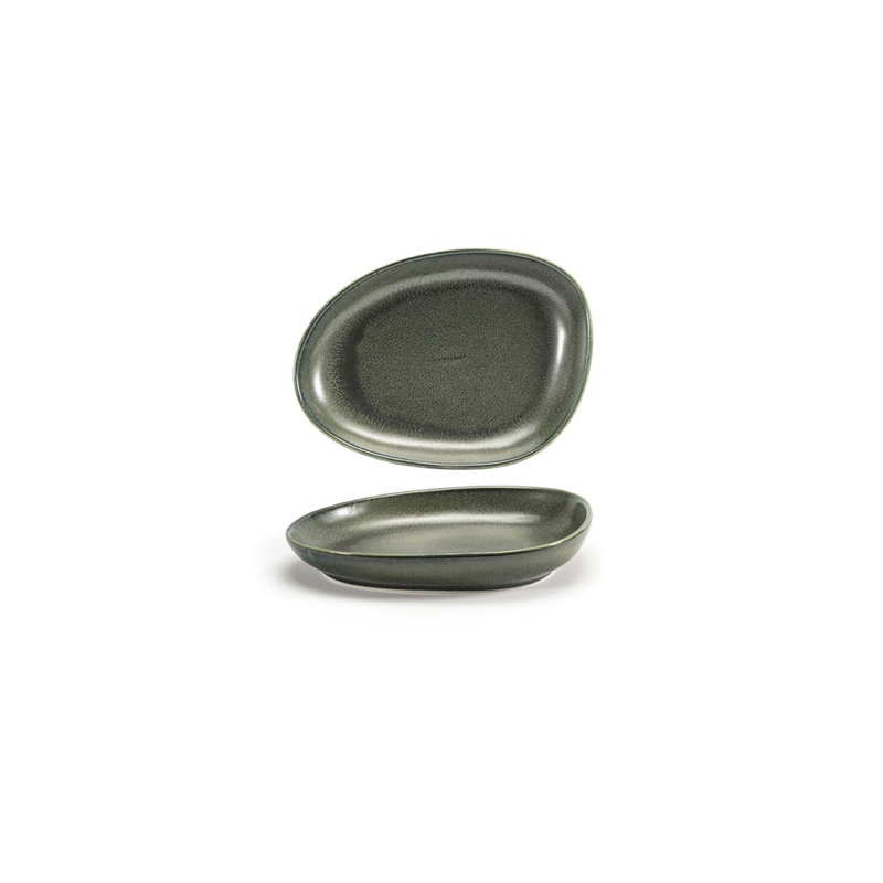 Assiette plate 8 po® Kiln, Sauge