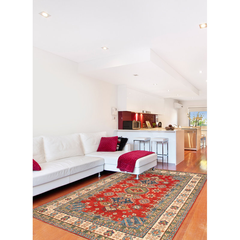 Tapis rouge Finest Ghazni 6 pi 1 po x 9 pi 2 po