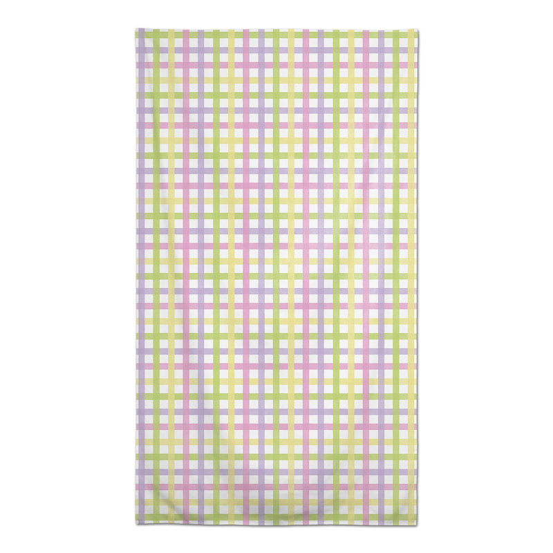 Nappe rectangulaire en polyester Vichy