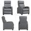 Fauteuil inclinable en cuir PU-1154592445