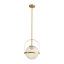 Luminaire suspendu pour îlot de cuisine 1 lumière Gridora-118022421
