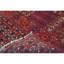 Hand Knotted Wool Southwestern Area Rug in Red/Navy/Ivory/Green