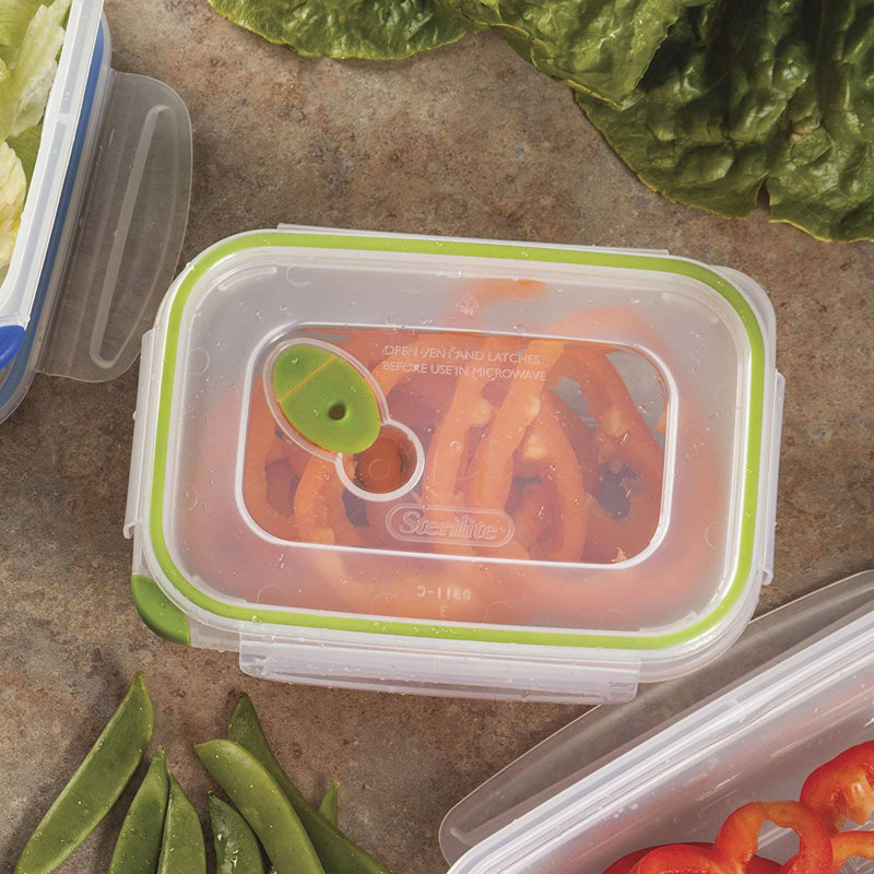 6 Rectangle Ultra-Seal Food Storage Container