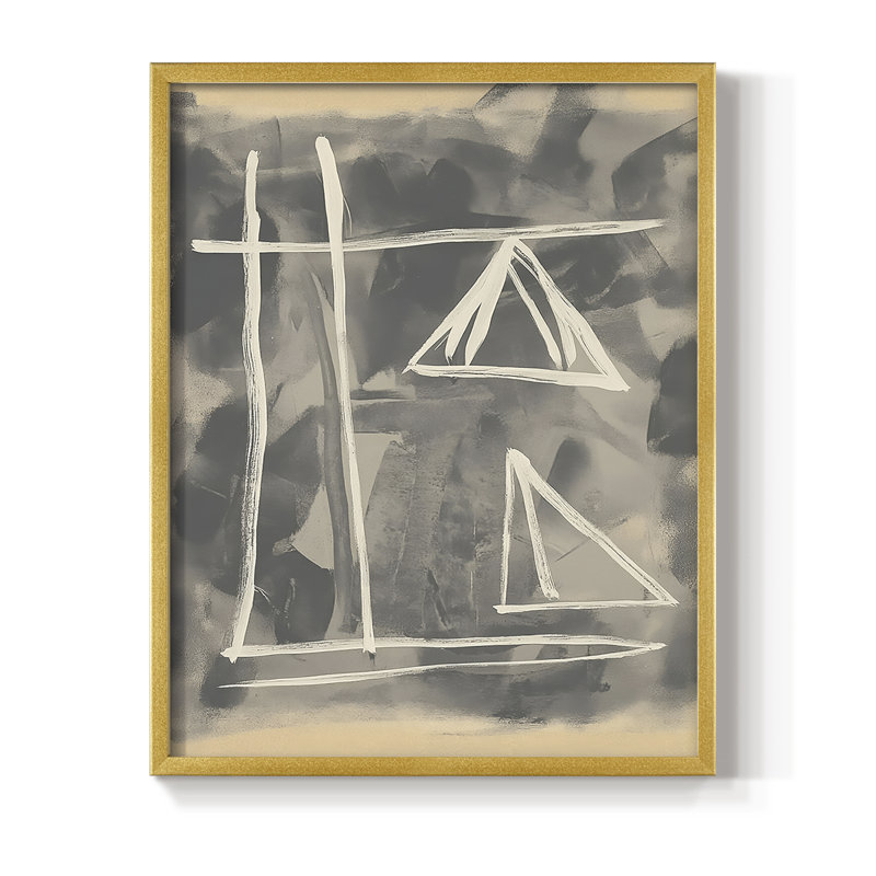 "ABSTRACT Series DCCLxxxx" par J Paul, Or, H 15 po x l 12 po