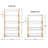57.09" H Bookcase With 5-Tier Shelf Display Rack For Living Room-662966998-666016289