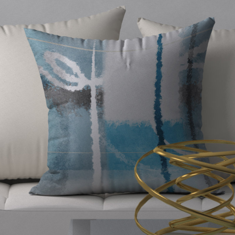 Housse de coussin et insert de protection carrée transparent, 24 po x 24 po