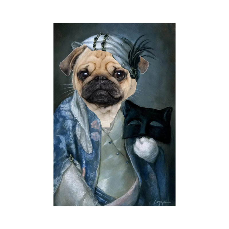 Lala by Melinda Copper - Wrapped Canvas Painting