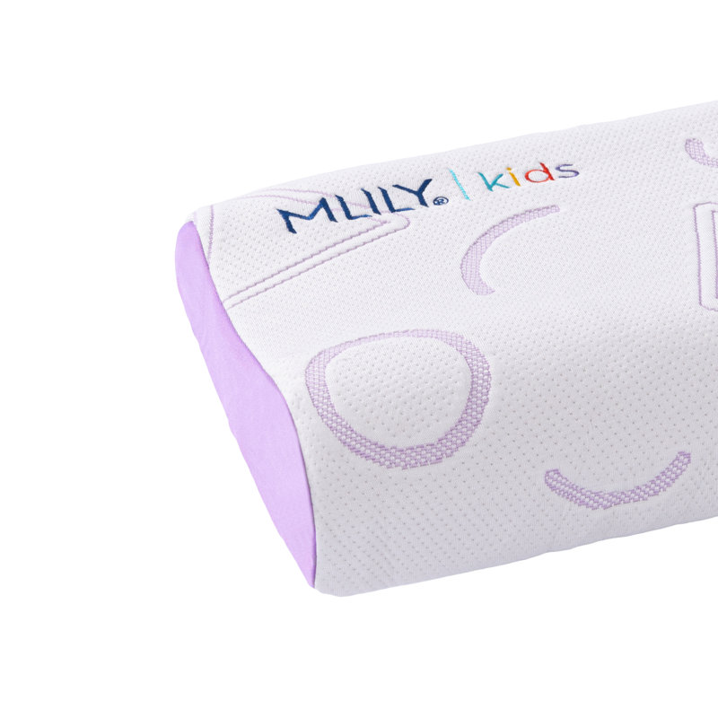 Oreiller réglable en mousse viscoélastique pour enfants, Purple